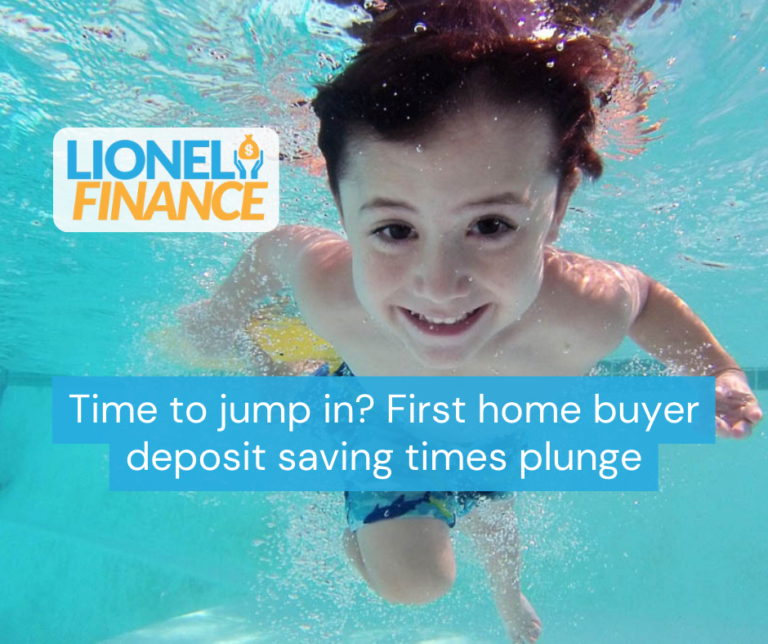 Time to jump in? First home buyer deposit saving times plunge