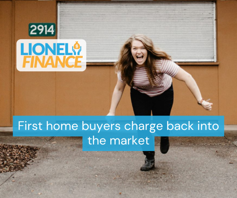 First home buyers charge back into the market