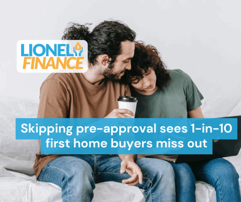 Skipping pre-approval sees 1-in-10 first home buyers miss out