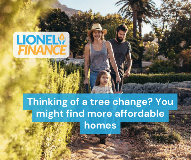 Thinking of a tree change? You might find more affordable homes