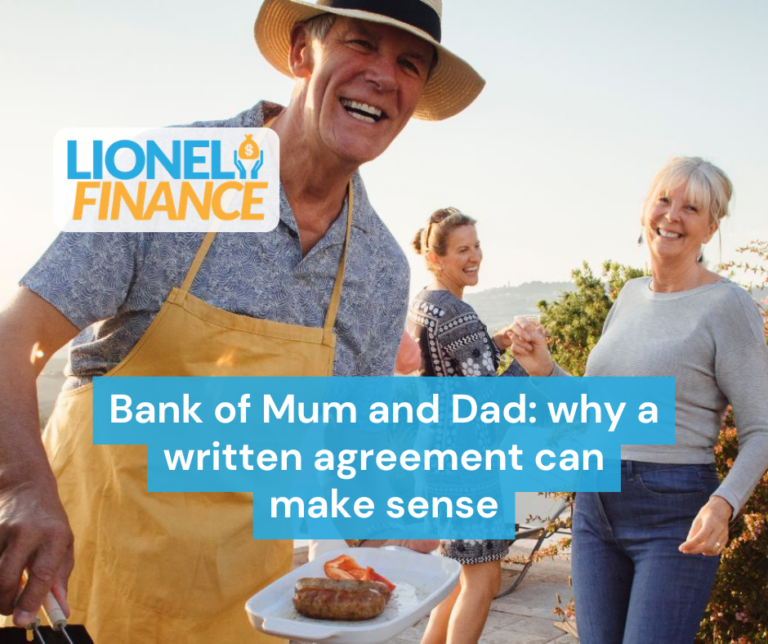Bank of Mum and Dad: why a written agreement can make sense
