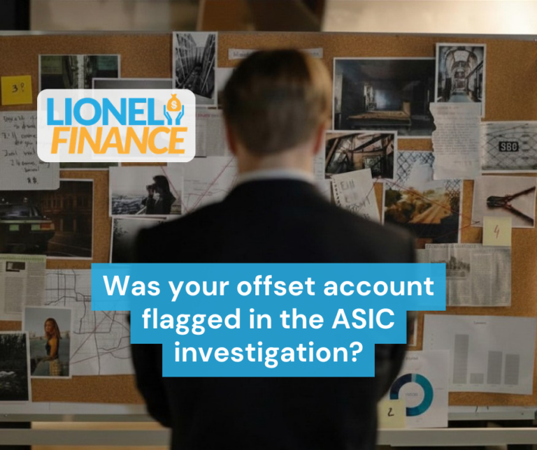 Was your offset account flagged in the ASIC investigation?
